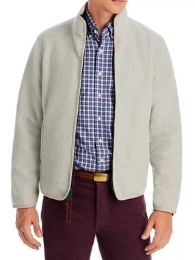 Sid Mashburn Reversible Wool-Fleece and Shell Jacket Size L